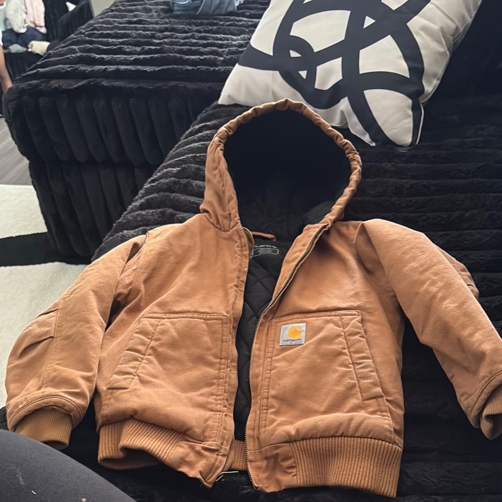 Carhartt Brown Hooded Jacket